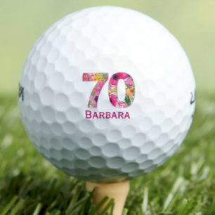 Balles De Golf Boule de golf 70 ans Boule de golf 70e anniversair