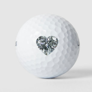 Balles De Golf Boule de golf Diamond Heart