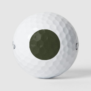 Balles De Golf Boule de golf Moss Green Texture - Impression pers