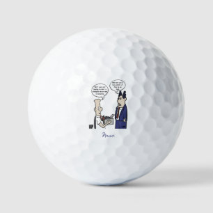 Balles De Golf Boule de golf Rant Cartoon