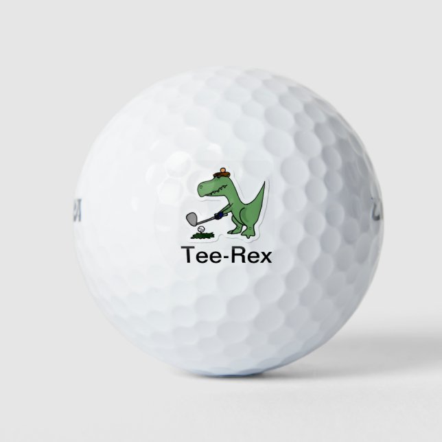 Balles De Golf Boule de golf Tee-Rex (Devant)