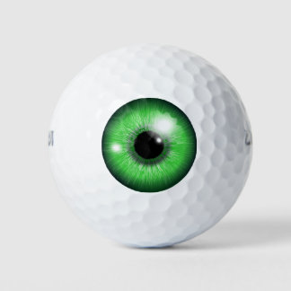Balles De Golf Boule OEil Green Golf Balls