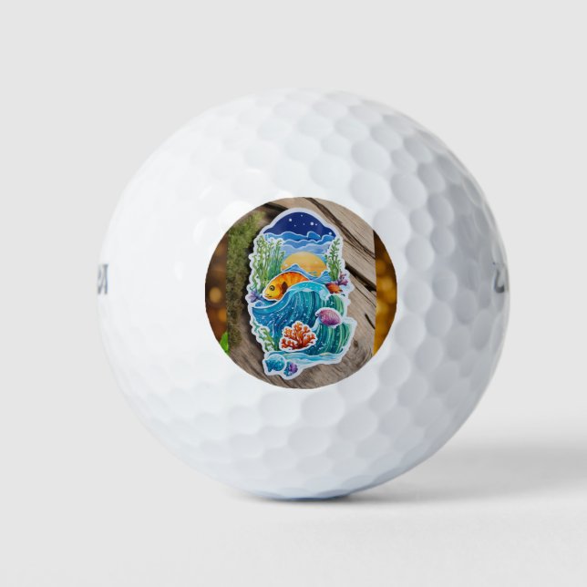 Balles De Golf Boules de golf (Devant)
