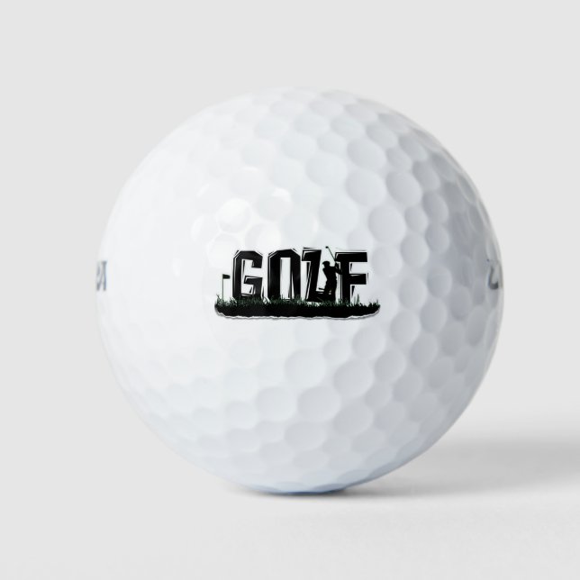 Balles De Golf Boules de golf customisées (Devant)