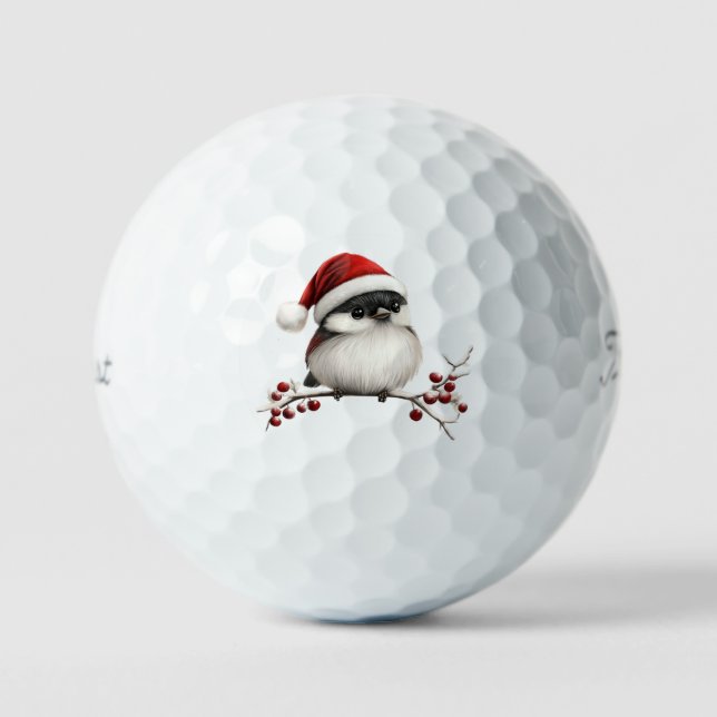 Balles De Golf Boules de golf de Chickadee (Recto)