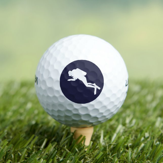 Balles De Golf Boules de golf de plongée personnalisées (T-shirt Insitu)
