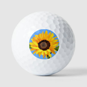 Balles De Golf Boules de golf de tournesol jaune