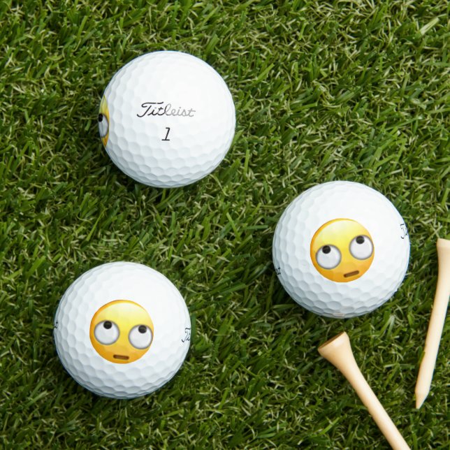 Balles De Golf Boules de golf Eye Roll (Herbe in situ)