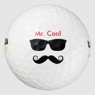 Balles De Golf Boules de golf fraîches drôles