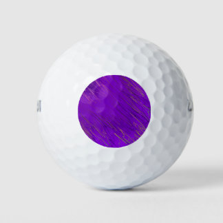 Balles De Golf Boules de golf marbrées violettes