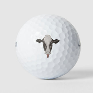 Balles De Golf Boules de golf Mocking Cow Face