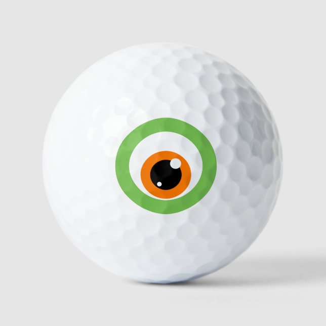 Balles De Golf Boules de golf Monster Eye (Recto)