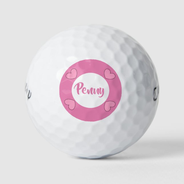 Balles De Golf Boules de golf #Penny par dalDesignNZ (Devant)