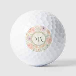 Balles De Golf Boules de golf personnalisées avec design floral P