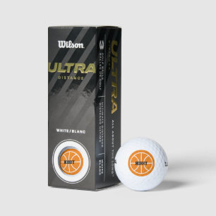 Balles De Golf Boules de golf Wilson avec logo de l'équipe de bas