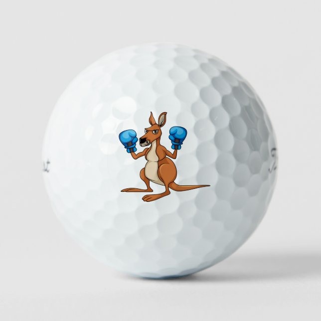 Balles De Golf Boxing Kangaroo Titleist 2023 Pro V1 Golf Balls (Recto)