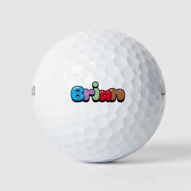 Balles De Golf Brian (Devant)