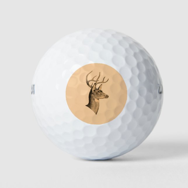 Balles De Golf Buck Head Burwood Golf Balls (Devant)