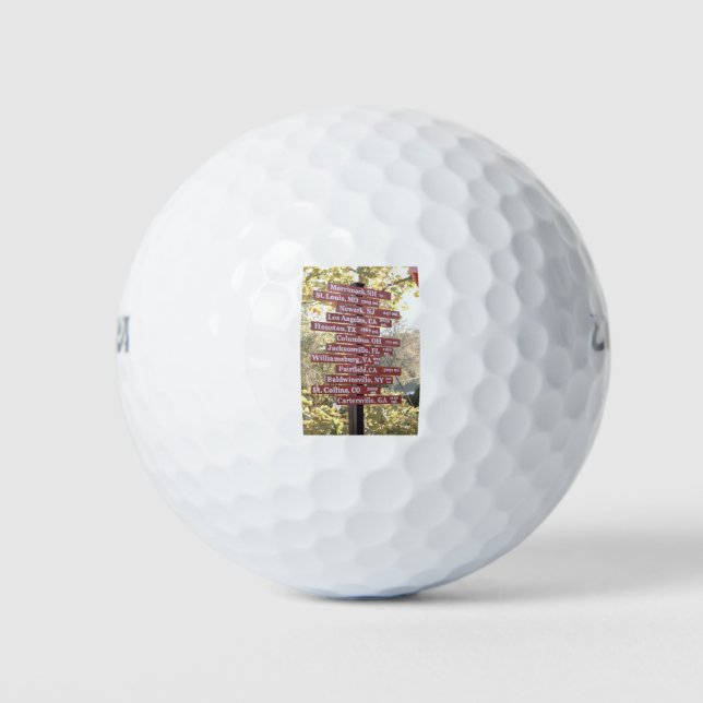 Balles De Golf Bud Locations - Anheuser-Busch (Devant)