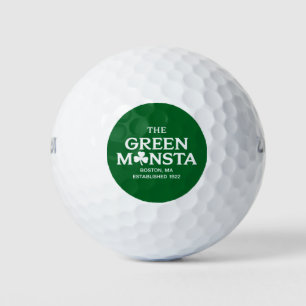Balles De Golf Cadeau de baseball Green Monsta Boston Green Monst