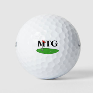 Balles De Golf Cadeau de golf monogramme personnalisé pour golfeu