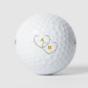 Balles De Golf Cadeau de la Saint Valentin