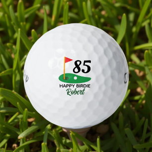 Balles De Golf Cadeau personnalisé 85e anniversaire pour Golfer