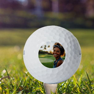 Balles De Golf Cadeau personnalisé photo pour elle