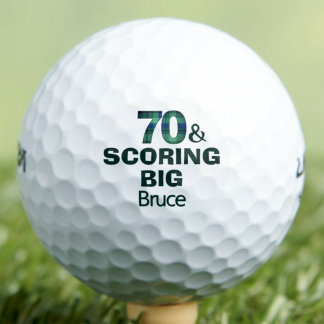 Balles De Golf Cadeau pour frère 70 ans Scoring Big Cool
