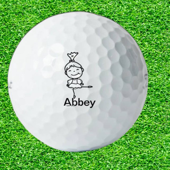 Balles De Golf Cadeau pour papa Doodle personnages en allumettes (Swing into Joy: Perfectly Doodled, Perfectly You!)
