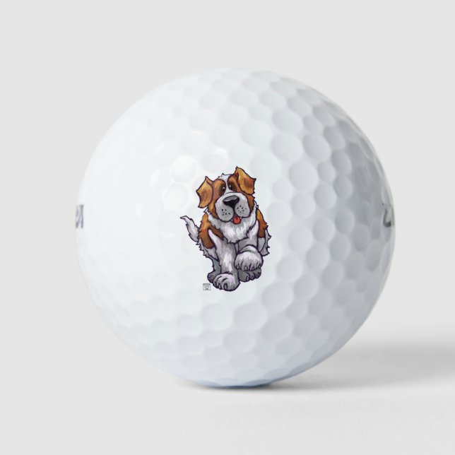 Balles De Golf Cadeaux et accessoires St. Bernard (Devant)