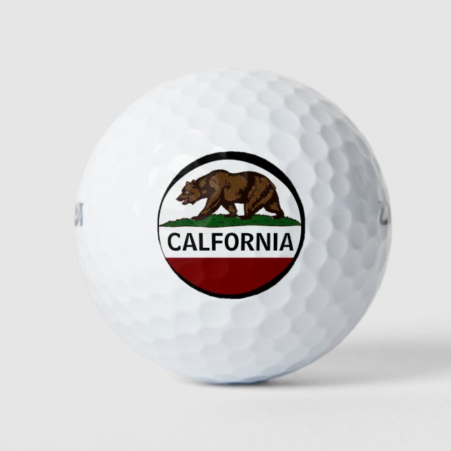 Balles De Golf Californie (Devant)