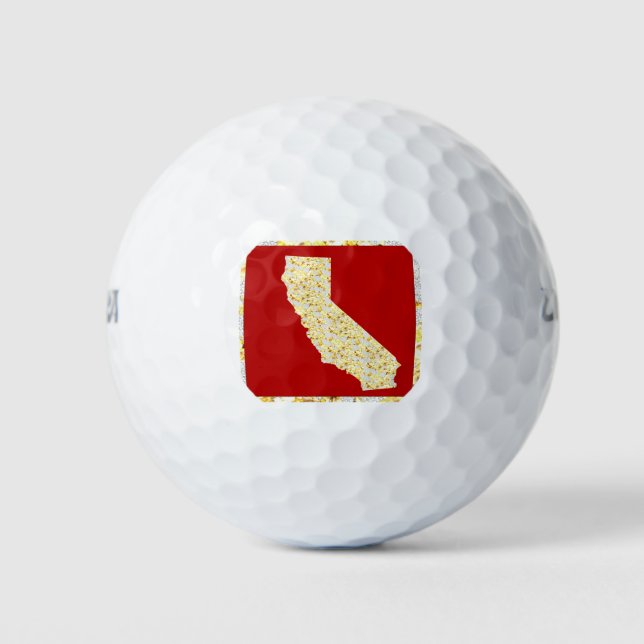 BALLES DE GOLF CALIFORNIE (Devant)