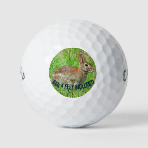 Balles De Golf Callaway Golf Balls Lucky Rabbits Édition pieds
