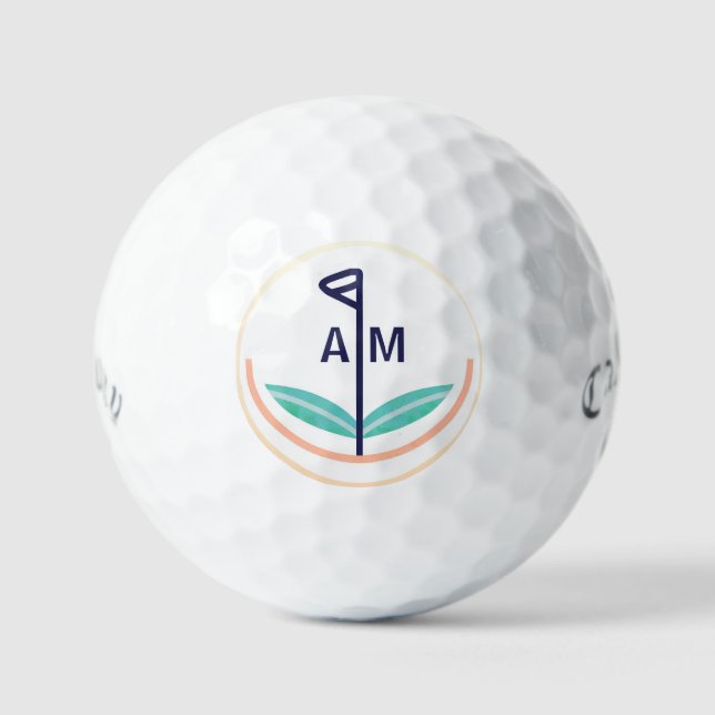 Balles De Golf Callaway personnalisé Supersoft Golf Balls (Recto)