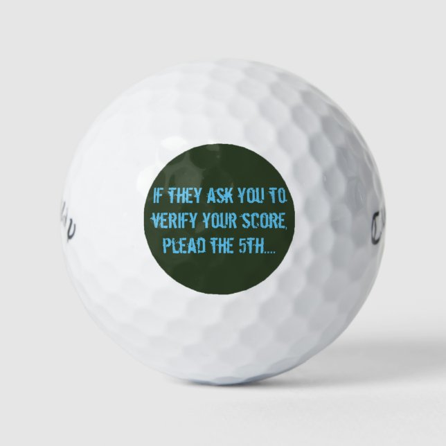 Balles De Golf Callaway Warbird Golf Balls - Plead la 5ème éditio (Devant)