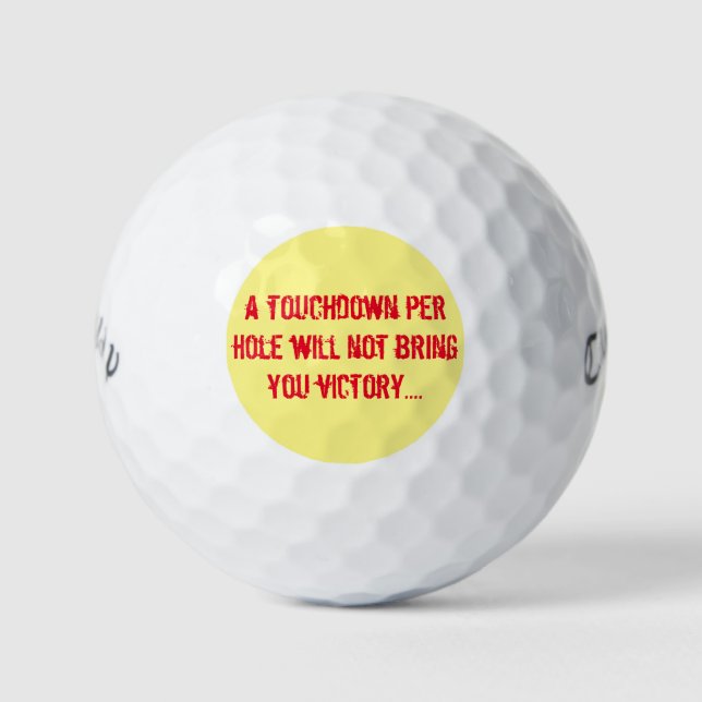 Balles De Golf Callaway Warbird Golf Balls Touchdown Edition (Devant)