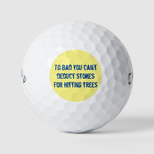 Balles De Golf Callaway Warbird Golf Balls Tree Edition (Devant)