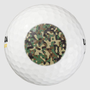 Balles De Golf Camo Woodland