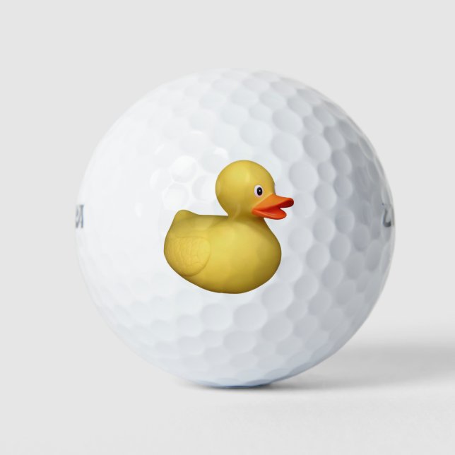 Balles De Golf Canard en caoutchouc (Devant)