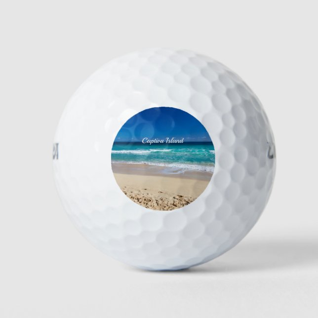 Balles De Golf Captiva Island, Floride, (Devant)