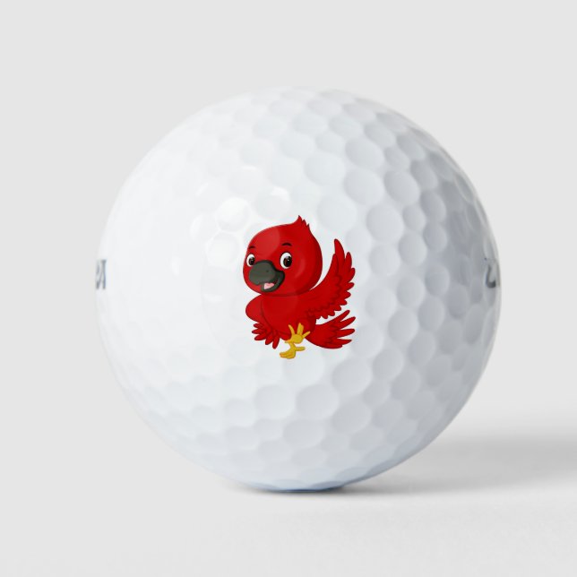 Balles De Golf Cardinal Bird (Devant)