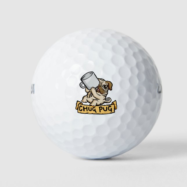 Balles De Golf Carlin Chug (Devant)