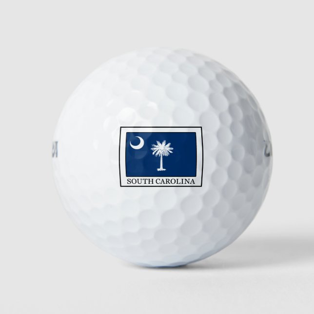 Balles De Golf Caroline du Sud (Devant)