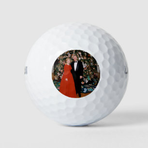 Balles De Golf Carte de Noël du président américain Bill Clinton