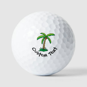 Balles De Golf Carton Palm Tree