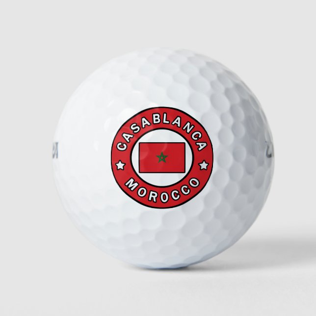 Balles De Golf Casablanca Maroc (Devant)