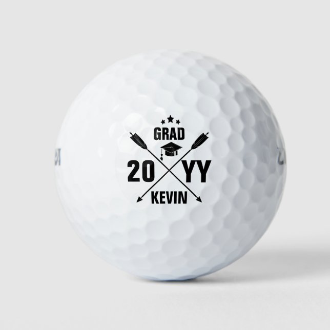 Balles De Golf Casquette de la Grad 2017 noire (Devant)