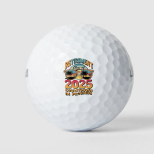 Balles De Golf Catégorie De Retraite De 2025 Compte À rebours En 