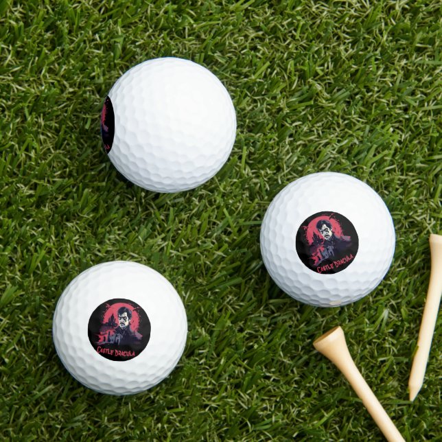 Balles De Golf Cauchemar gothique (Herbe in situ)